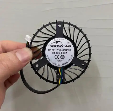 SNOWFAN YY8015H05B DC 5 В 0,72 А 4-проводной 80x80x15 мм Вентилятор охлаждения сервера
SNOWFAN YY8015H05B DC 5 В 0,72 А 4-проводной 80x80x15 мм Вентилятор охлаждения сервера