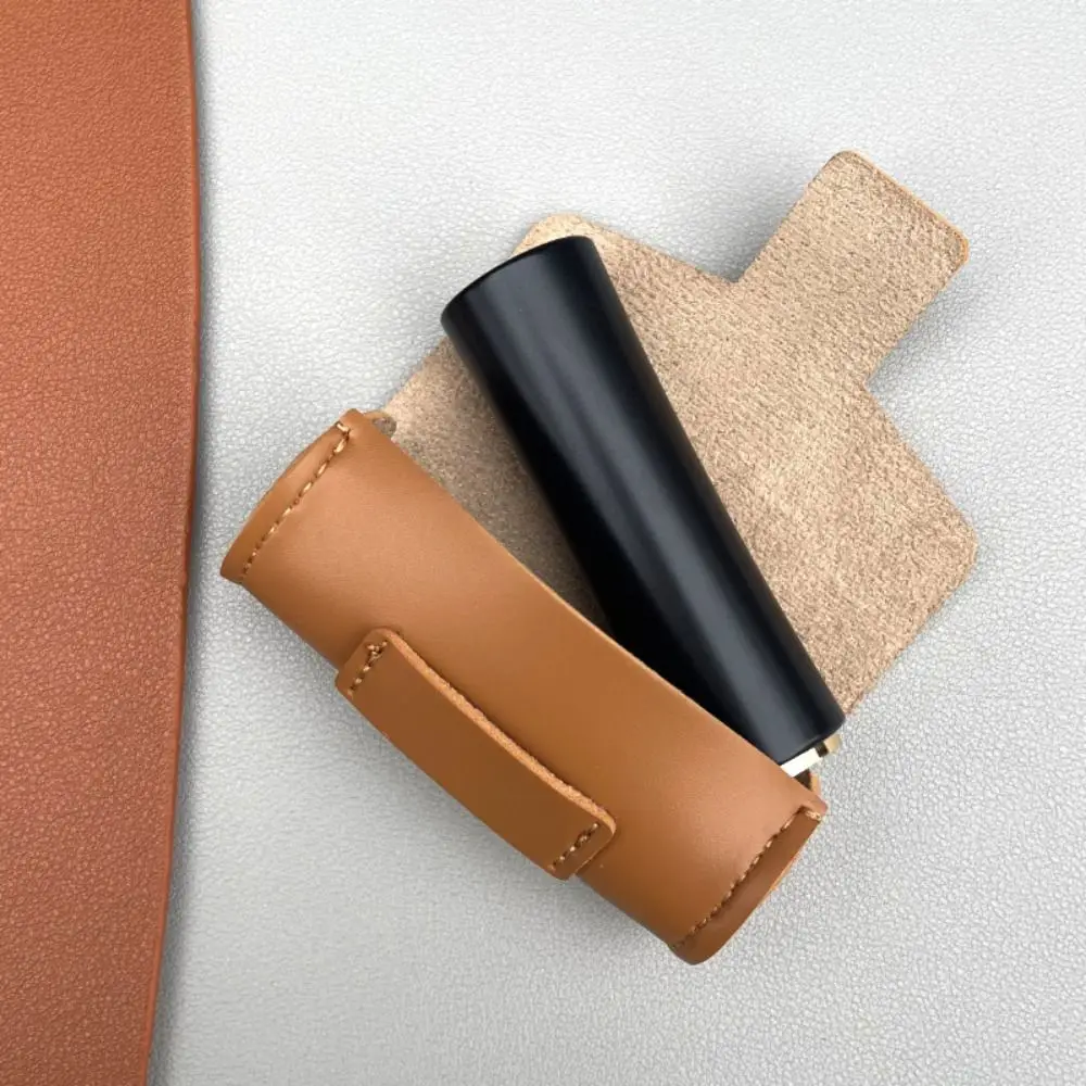 PU Leather Lipstick Storage Bag Solid Color with Lid Mini Lipstick Cover Protective Portable Keychain Storage Case Women
PU Leather Lipstick Storage Bag Solid Color with Lid Mini Lipstick Cover Protective Portable Keychain Storage Case Women