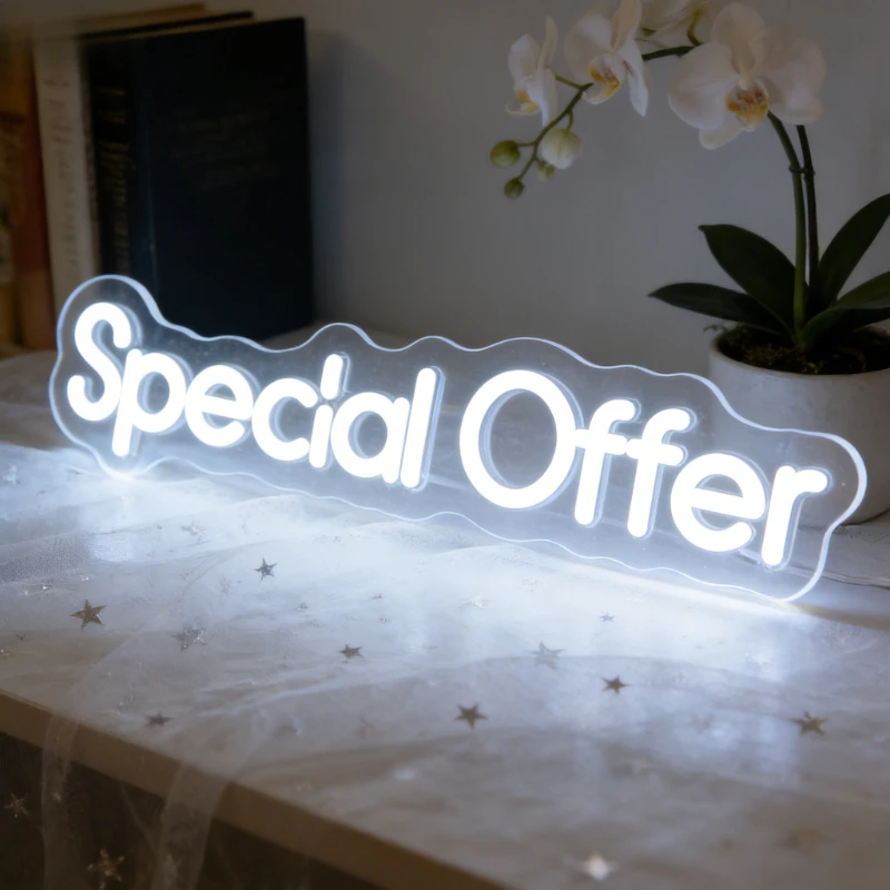 Special Offer LED Neon Sign for Bar Cafe Restaurant Window Shop Business Promotion Home Decor Bedroom Wall Lighting
Special Offer LED Neon Sign for Bar Cafe Restaurant Window Shop Business Promotion Home Decor Bedroom Wall Lighting