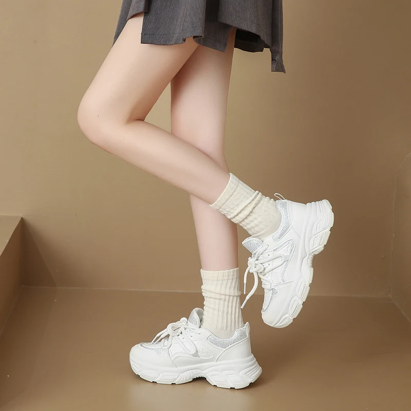 2025 5CM Mesh Dad Shoes Super Hot Thick Soled Versatile Sports Running Sneakers Ins Style
2025 5CM Mesh Dad Shoes Super Hot Thick Soled Versatile Sports Running Sneakers Ins Style