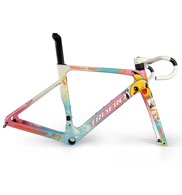 Новая рама велосипеда, высококачественный гидравлический дисковый тормоз A9 Aero 700c Light Toray T700 и T800, полностью карбоновая рама шоссейного велосипеда
Новая рама велосипеда, высококачественный гидравлический дисковый тормоз A9 Aero 700c Light Toray T700 и T800, полностью карбоновая рама шоссейного велосипеда