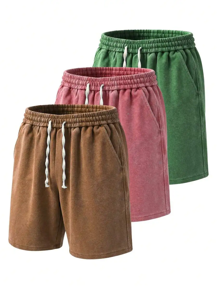 Mens Casual 5-Inch Shorts Breathable Knit Fabric Elastic Waist Drawstring Loose Fit For Street Sports Outdoor
Mens Casual 5-Inch Shorts Breathable Knit Fabric Elastic Waist Drawstring Loose Fit For Street Sports Outdoor