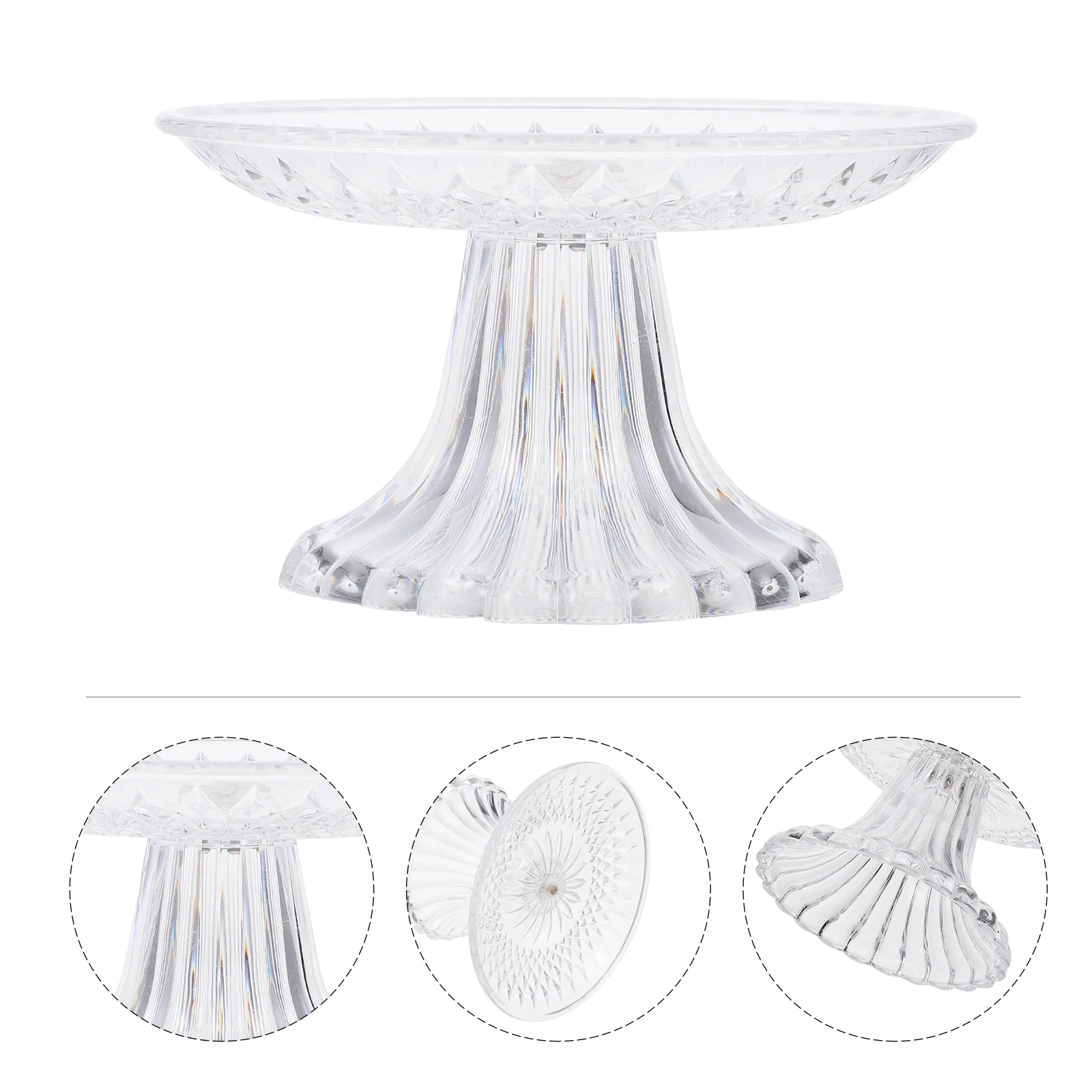 Acrylic Fruit Plate Set Transparent Crystal Food Display Tray Detachable Easy Assemble Carry Dessert Stand Bowl
Acrylic Fruit Plate Set Transparent Crystal Food Display Tray Detachable Easy Assemble Carry Dessert Stand Bowl