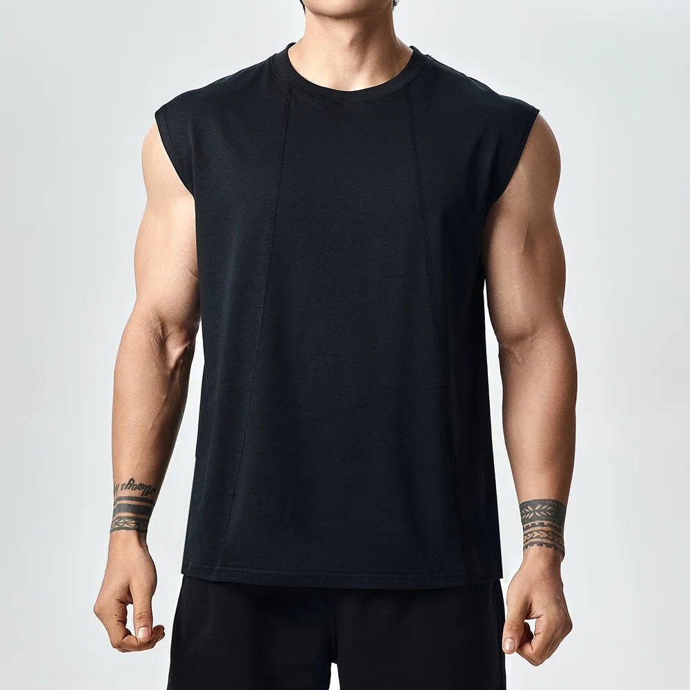 Gymdog Men's Sleeveless Vest Cool Sensation Sun Protection Fitness Sportswear Basic Color T-Shirt Casual Summer Wear
Gymdog Men's Sleeveless Vest Cool Sensation Sun Protection Fitness Sportswear Basic Color T-Shirt Casual Summer Wear