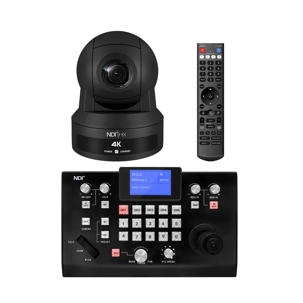 12X 4KHD Video Conference Camera Optical Zoom SDI USB3.0 IP Camera Broadcasting Live Streaming Concert Camera