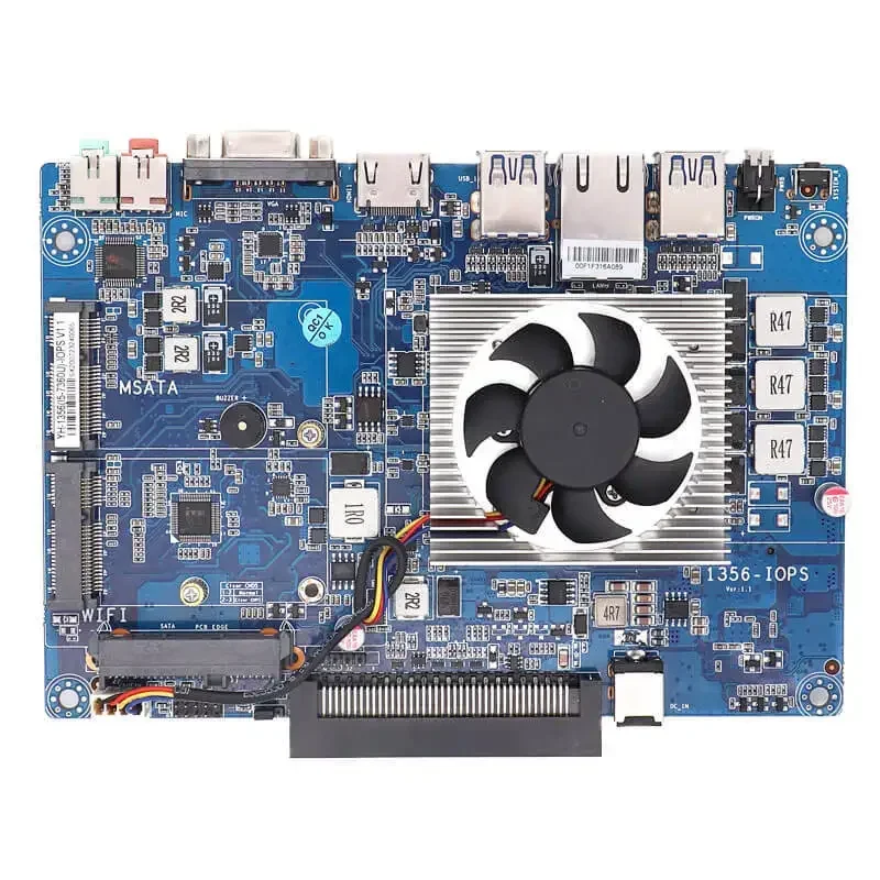 Core i5-7360U 2.30GHz IOPS Motherboard with RTL 8111 series Gigabit network card OPS slot Power Supply
Core i5-7360U 2.30GHz IOPS Motherboard with RTL 8111 series Gigabit network card OPS slot Power Supply