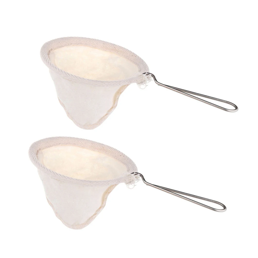 3pcs Stainless Steel Handle Filters Reusable Strainer For Home Kitchen Office Coffee Filter Cloth For Coffee Shop
3pcs Stainless Steel Handle Filters Reusable Strainer For Home Kitchen Office Coffee Filter Cloth For Coffee Shop