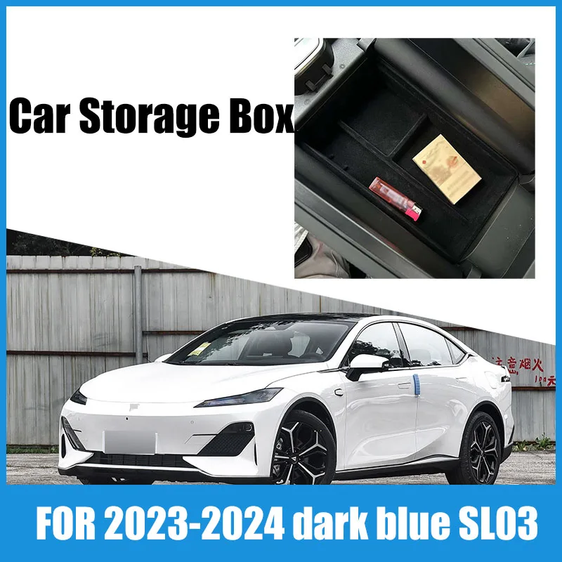 Suitable for 2023-2024 dark blue SL03 central control armrest box storage box car storage car supplies
Suitable for 2023-2024 dark blue SL03 central control armrest box storage box car storage car supplies
