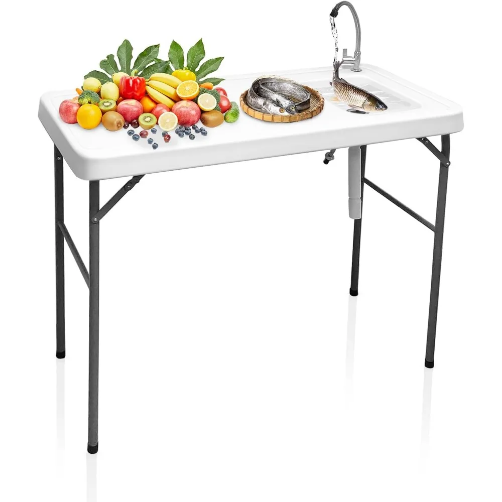 Portable Fish Cleaning Table with Sink for Outdoor Camping Picnic BBQ RV Beach Patio
Portable Fish Cleaning Table with Sink for Outdoor Camping Picnic BBQ RV Beach Patio