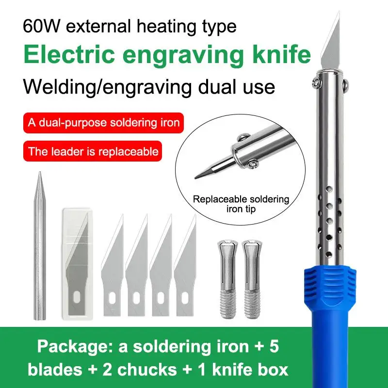1/3/9/10Pcs Electric Hot Knife Cutter Kit With Soldering Iron For Carving Plastic Vinyl US EU Plug Multipurpose Diy Tool Set
1/3/9/10Pcs Electric Hot Knife Cutter Kit With Soldering Iron For Carving Plastic Vinyl US EU Plug Multipurpose Diy Tool Set