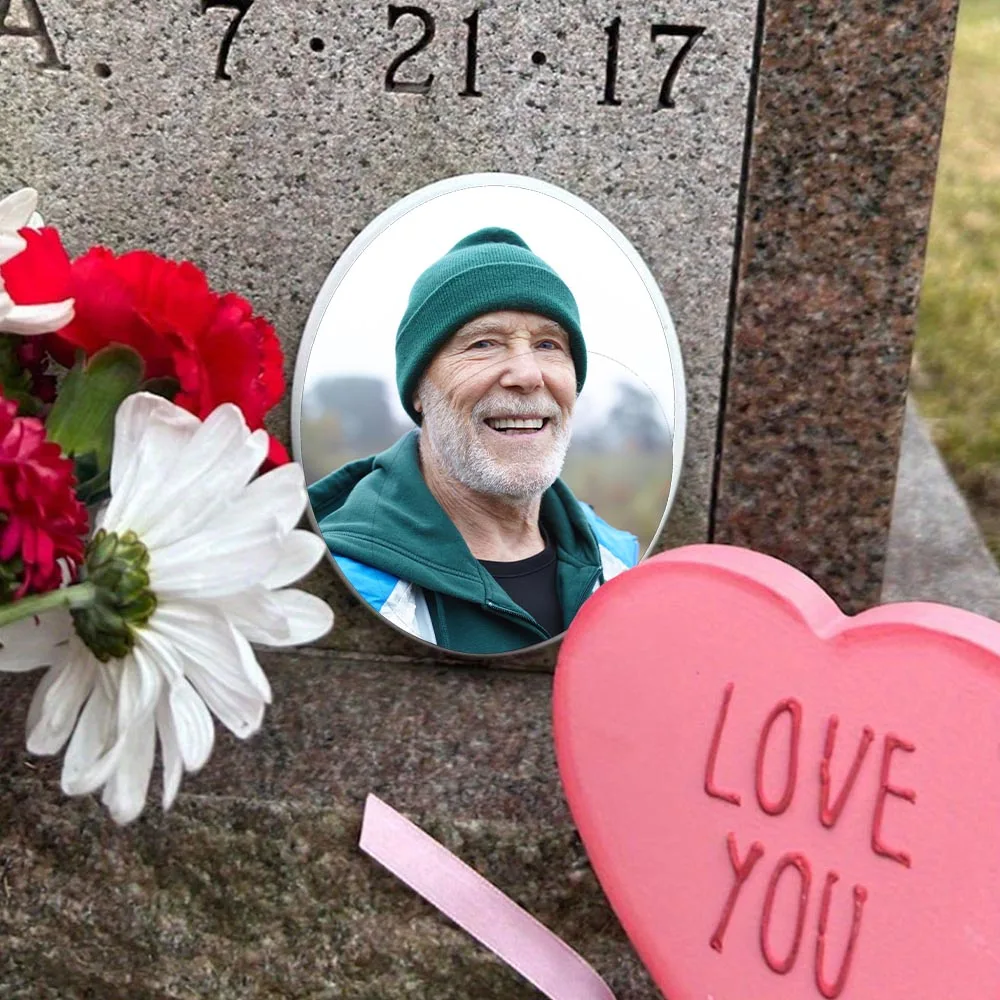 Плоская 2D-плитка для надгробия (не 3D), 1 шт., с возможностью загрузки фотографий для индивидуализации, овальный надгробный знак
Плоская 2D-плитка для надгробия (не 3D), 1 шт., с возможностью загрузки фотографий для индивидуализации, овальный надгробный знак