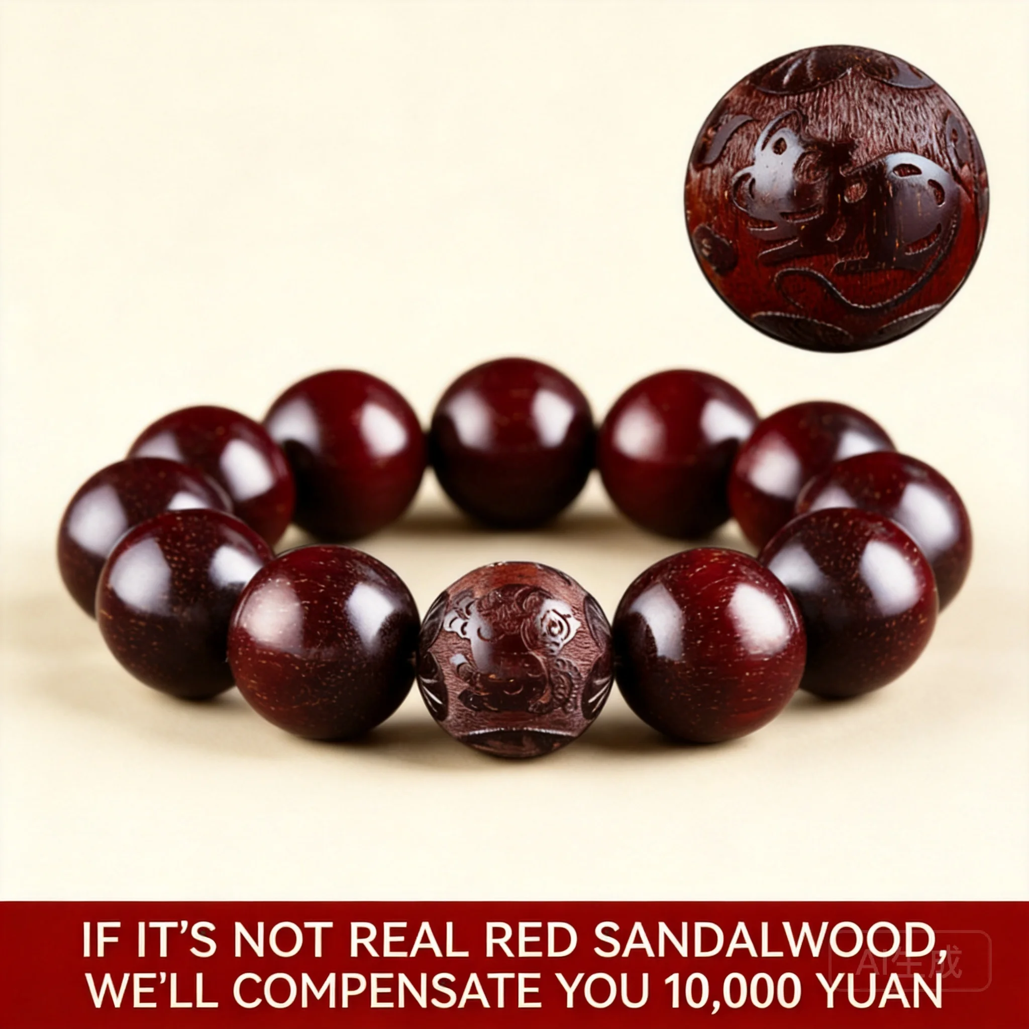 Natural Small Leaf Red Sandalwood Beaded Bracelet Chinese Zodiac Carved Lucky Wealth Blessing Prayer Mala For Men Meditation Jew
Natural Small Leaf Red Sandalwood Beaded Bracelet Chinese Zodiac Carved Lucky Wealth Blessing Prayer Mala For Men Meditation Jew