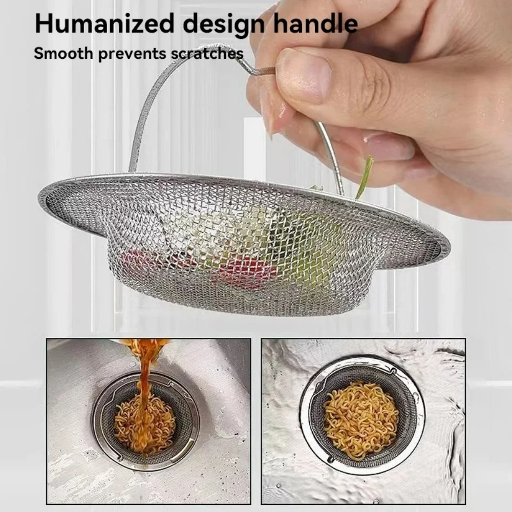1/2Pcs Stainless Steel Kitchen Sink Filter Anti Clog Drain Filter Garbage Food Residue/Hair Catcher Sink Basket Debris Catcher
1/2Pcs Stainless Steel Kitchen Sink Filter Anti Clog Drain Filter Garbage Food Residue/Hair Catcher Sink Basket Debris Catcher