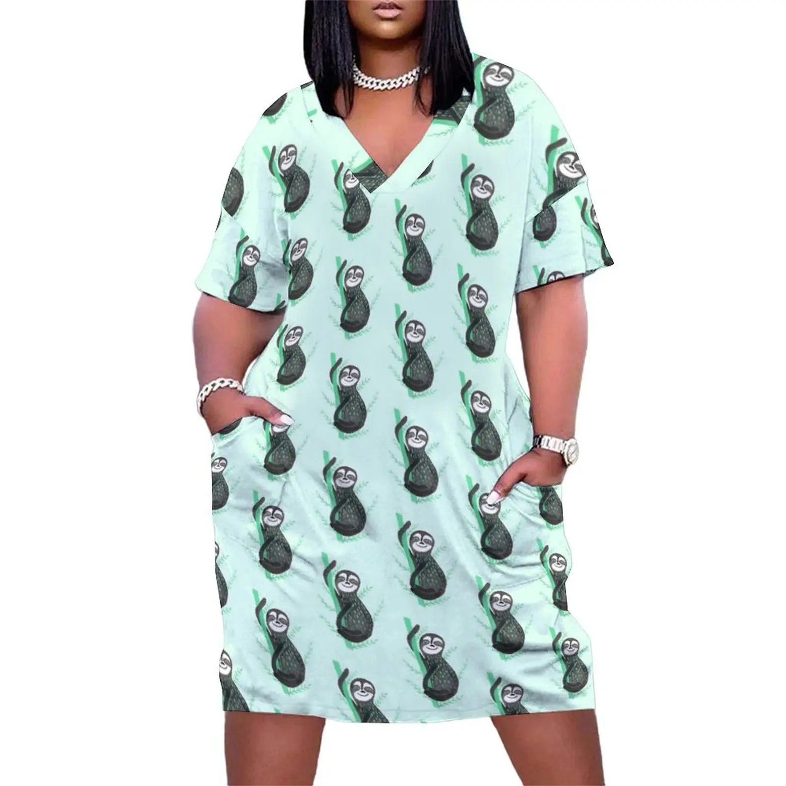 Drop it like it's Sloth Loose Pocket Dress Dress vintage dress for woman dresses for women 2025 luxury designer party
Drop it like it's Sloth Loose Pocket Dress Dress vintage dress for woman dresses for women 2025 luxury designer party