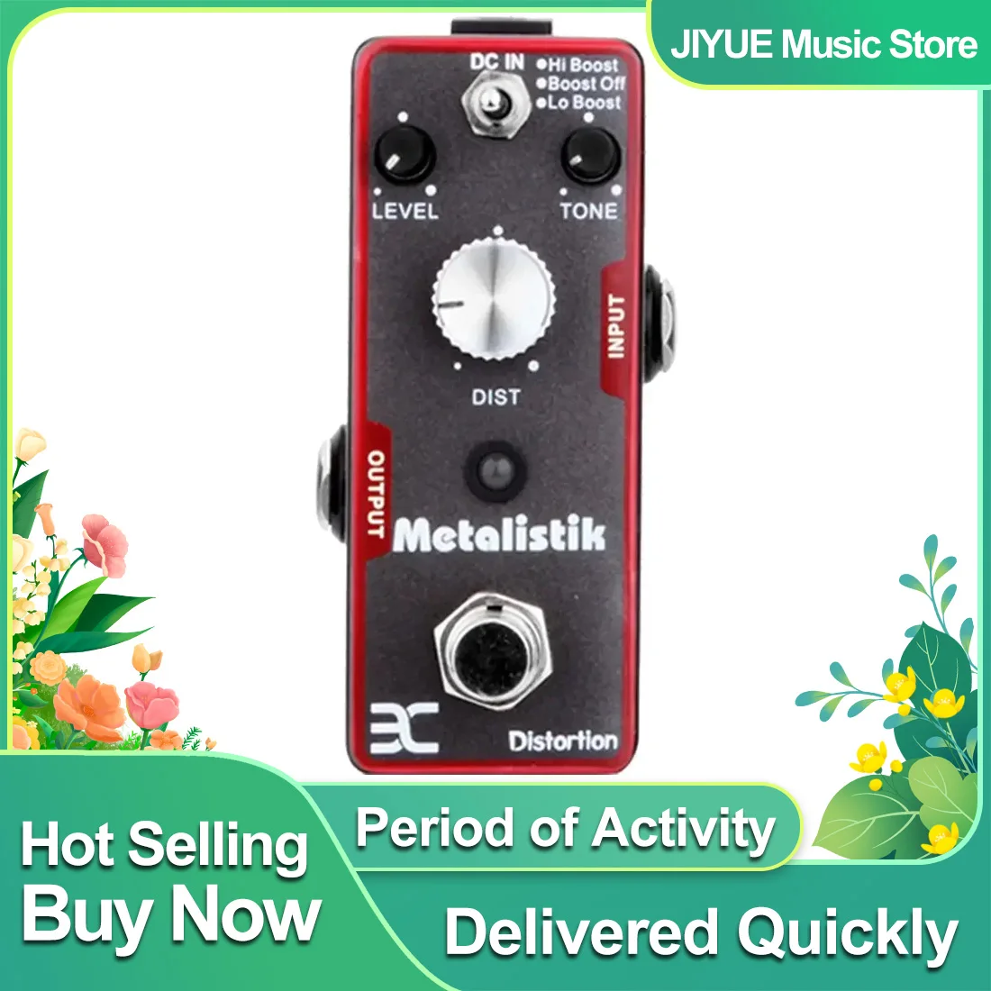 ENO TC11 Metalistik Electric Guitar Effect Pedal Metal Distortion Effects 3 Working Modes True Bypass Pedal Guitar Accessories
ENO TC11 Metalistik Electric Guitar Effect Pedal Metal Distortion Effects 3 Working Modes True Bypass Pedal Guitar Accessories