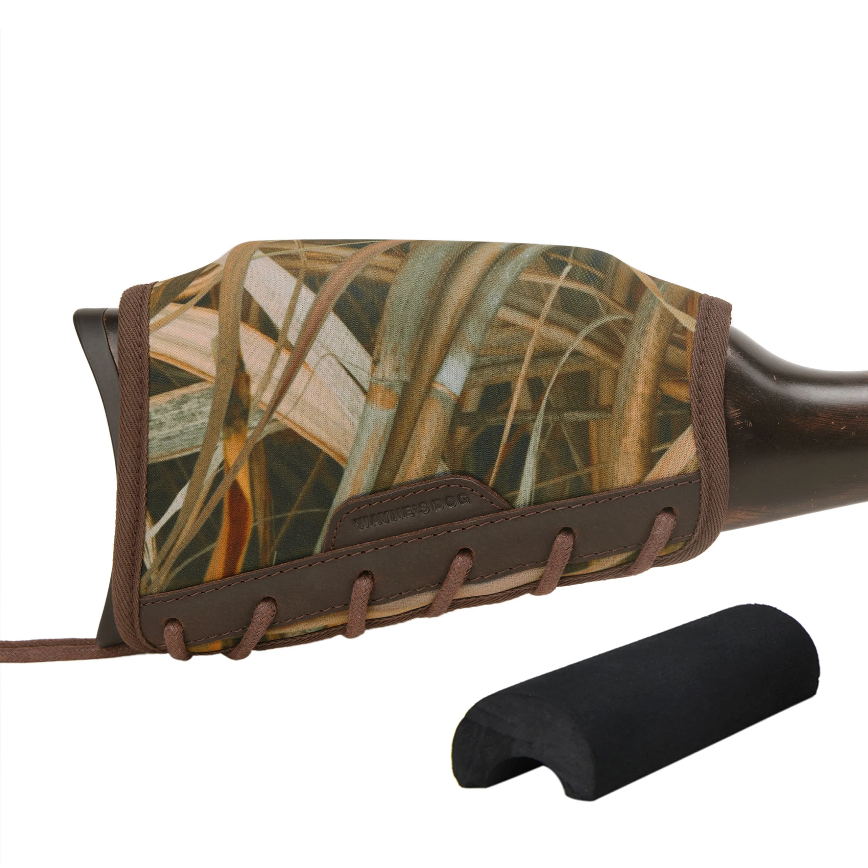 Camo Neoprene Cheek Riser for Rifle Stock, Non-Slip Gun Buttstock with 1 Pieces EVA for Wilderness Hunting
Camo Neoprene Cheek Riser for Rifle Stock, Non-Slip Gun Buttstock with 1 Pieces EVA for Wilderness Hunting