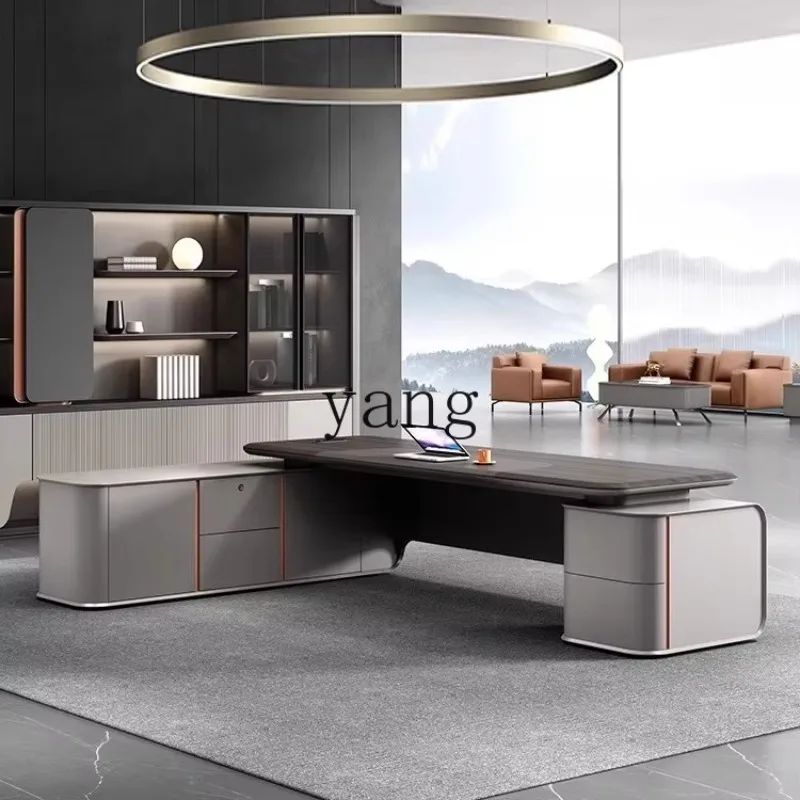 LTT Boss Desk Minimalist Modern President Chairperson Leadership Office Desk Chair Combination
LTT Boss Desk Minimalist Modern President Chairperson Leadership Office Desk Chair Combination
