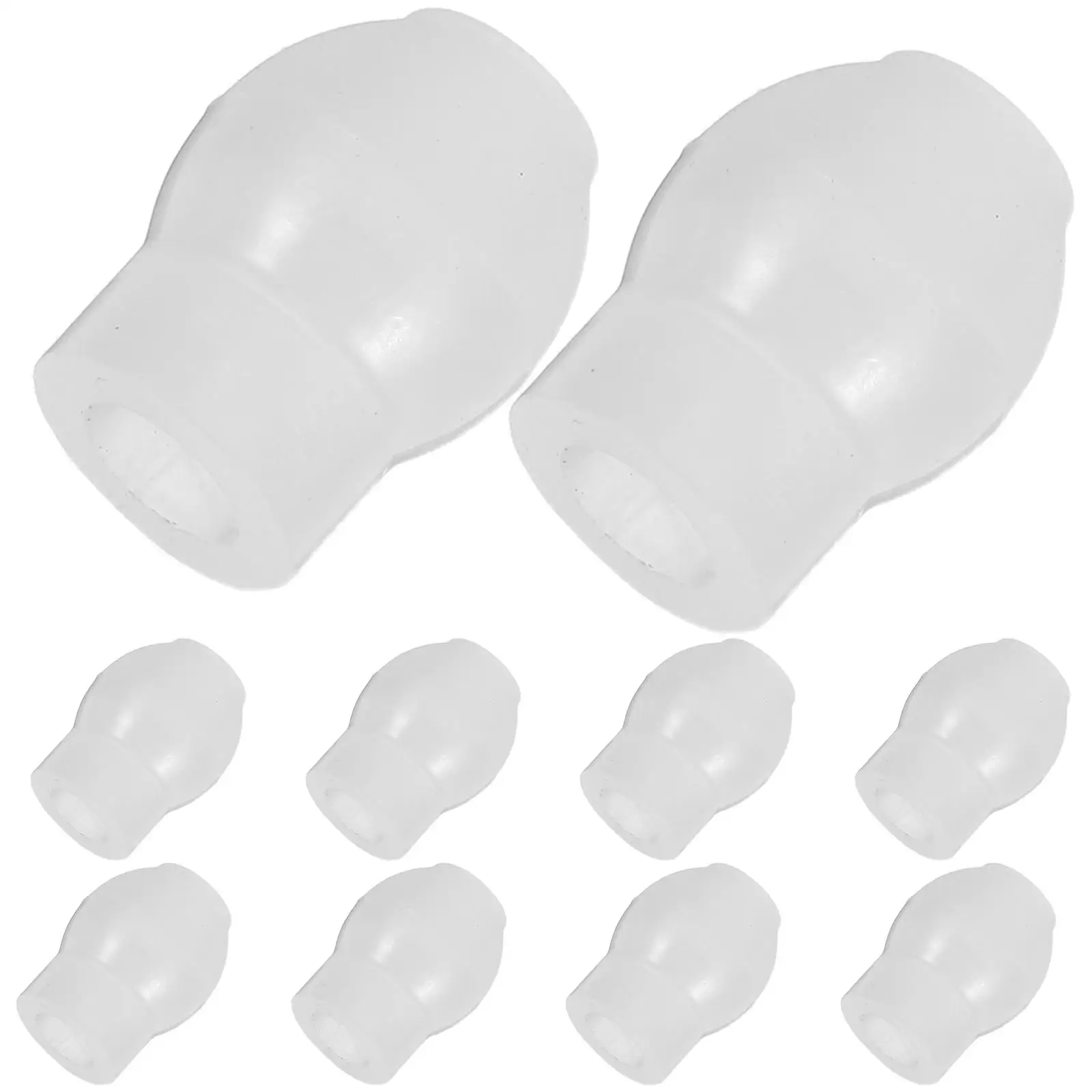 10 Pcs Silicone Stopper Earplugs Soft Reusable Wax Remover Cleaner Tips Leakproof Stethoscope Accessories Rubber Products
10 Pcs Silicone Stopper Earplugs Soft Reusable Wax Remover Cleaner Tips Leakproof Stethoscope Accessories Rubber Products