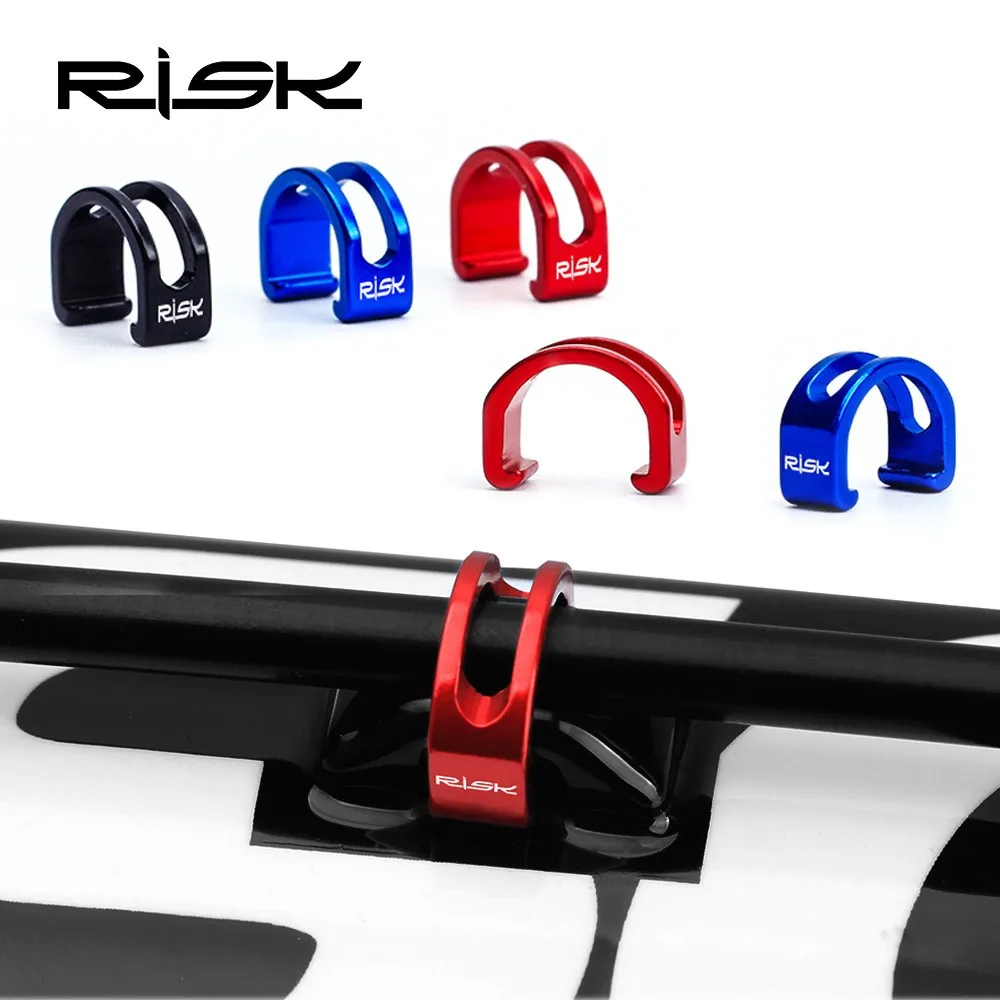 RISK Aluminum Alloy C-Type Buckle Road MTB Bicycle Shift Disc Brake Cable Frame U Shaped Snap Clamp Line Pipe Fixation Clip
RISK Aluminum Alloy C-Type Buckle Road MTB Bicycle Shift Disc Brake Cable Frame U Shaped Snap Clamp Line Pipe Fixation Clip