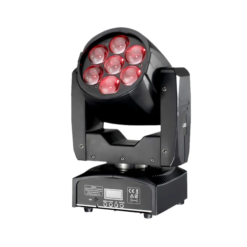 Stage lighting 7 12W four-in-one focusing head shake dyeing beam of light Bar KTV spotlights
Stage lighting 7 12W four-in-one focusing head shake dyeing beam of light Bar KTV spotlights