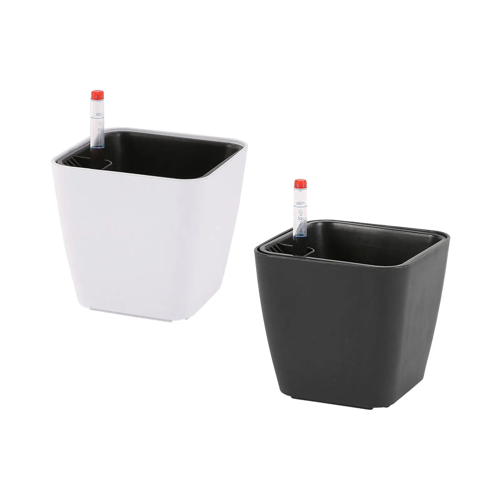 Self Watering Plant Pot with Water Level Indicator for Indoor Outdoor Sturdy
Self Watering Plant Pot with Water Level Indicator for Indoor Outdoor Sturdy