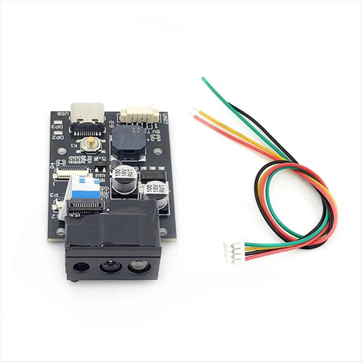 Модуль сканера штрих-кодов AA86 GM69Pro 1280x800 CMOS OCR/1D/2D с интерфейсом USB UART, поддержка считывания QR-кодов и OCR для паспортов
Модуль сканера штрих-кодов AA86 GM69Pro 1280x800 CMOS OCR/1D/2D с интерфейсом USB UART, поддержка считывания QR-кодов и OCR для паспортов