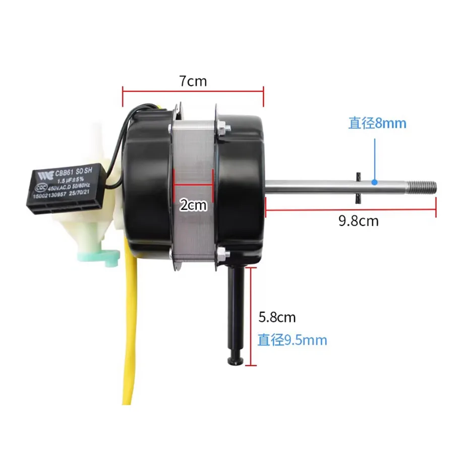 18-дюймовый 450 мм 220 В напольный вентилятор настольный вентилятор аксессуары для двигателя подходят для электрических вентиляторов с двойными шарикоподшипниковыми головками
18-дюймовый 450 мм 220 В напольный вентилятор настольный вентилятор аксессуары для двигателя подходят для электрических вентиляторов с двойными шарикоподшипниковыми головками