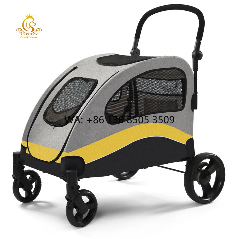 Wholesale Large Baby Pet Stroller Travel Outdoor Luxury Dog Stroller Folding Pet Trolley Dog Cart
Wholesale Large Baby Pet Stroller Travel Outdoor Luxury Dog Stroller Folding Pet Trolley Dog Cart