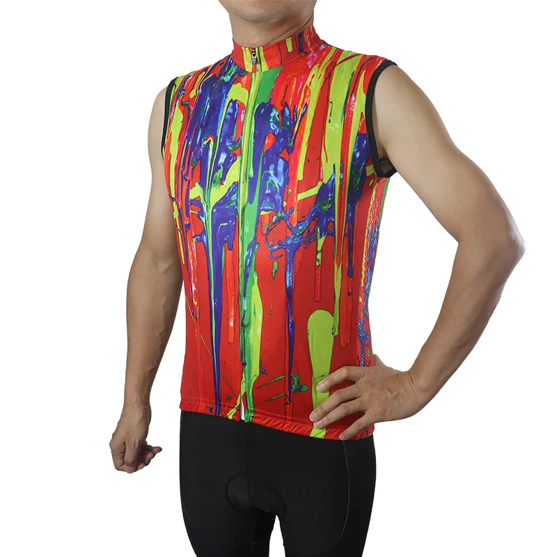 Colorful Vest for Cycling, Sleeveless Jersey, Mx Shirt, Sports Road Bicycle, Pro Cycling Jacket, MTB Motocross Top, Wear, Tank
Colorful Vest for Cycling, Sleeveless Jersey, Mx Shirt, Sports Road Bicycle, Pro Cycling Jacket, MTB Motocross Top, Wear, Tank