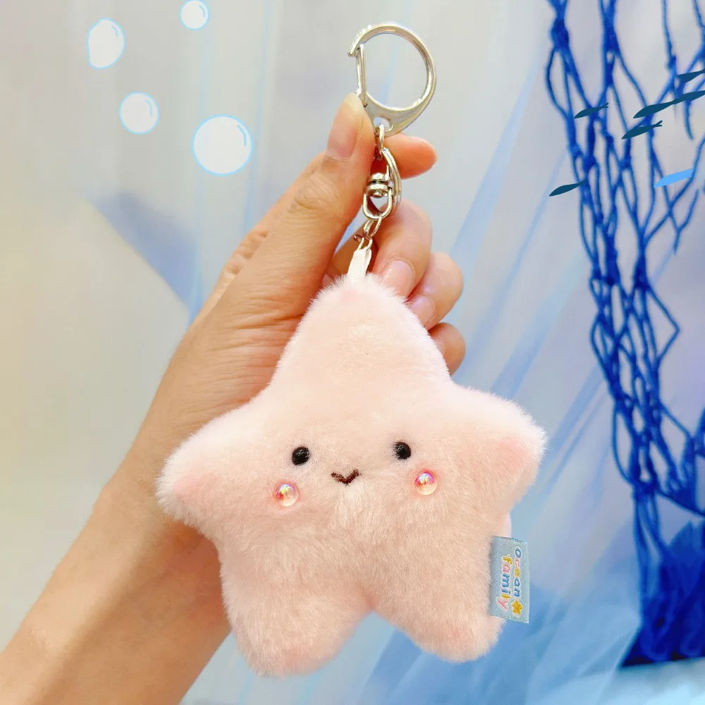 Soft Ocean Animal Plush Keychain Small Turtle Kawaii Fluffy Whale Keyring PP Cotton Collection Press Sound Pendant Home Decor
Soft Ocean Animal Plush Keychain Small Turtle Kawaii Fluffy Whale Keyring PP Cotton Collection Press Sound Pendant Home Decor