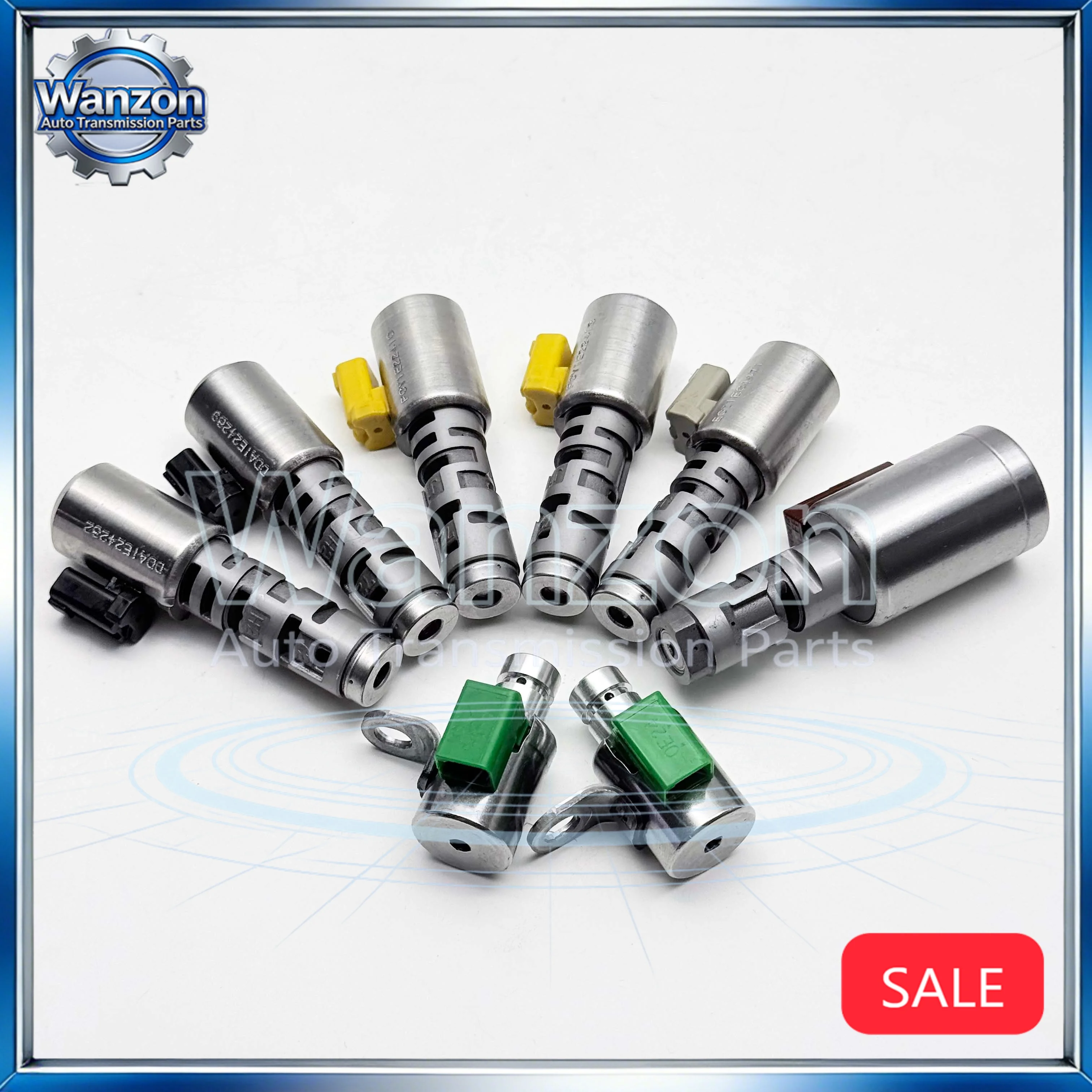 8pcs set 09M 09M325039A TF61SN TF-61SN Transmission Solenoids For VW Tiguan Touareg Audi 6 Speed Auto Parts
8pcs set 09M 09M325039A TF61SN TF-61SN Transmission Solenoids For VW Tiguan Touareg Audi 6 Speed Auto Parts