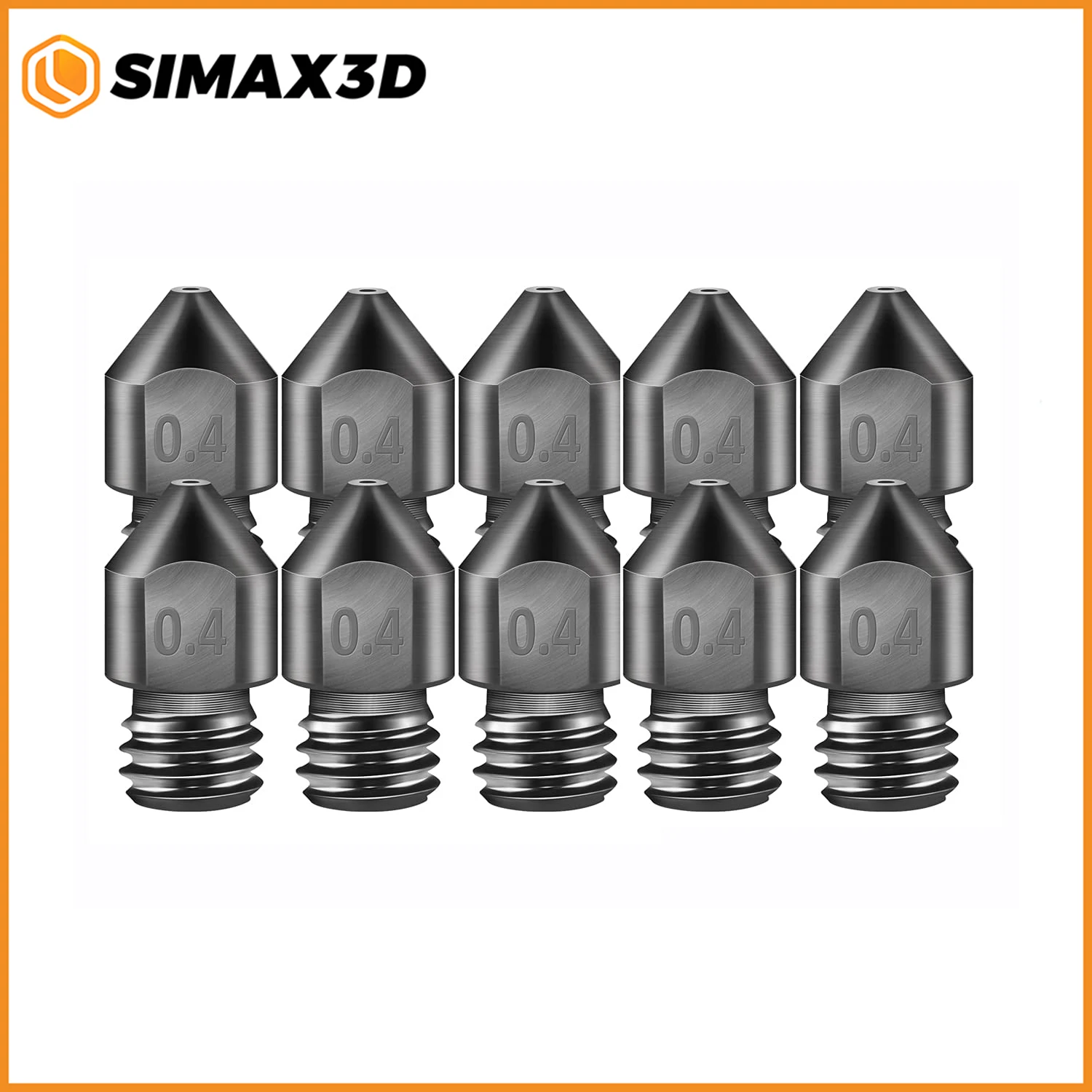 SIMAX3D MK8 насадки для экструдера из закаленной стали, высокотемпературная Совместимость с 3d-принтером Makerbot Creality CR-10 Ender 3 Prusa i3
SIMAX3D MK8 насадки для экструдера из закаленной стали, высокотемпературная Совместимость с 3d-принтером Makerbot Creality CR-10 Ender 3 Prusa i3