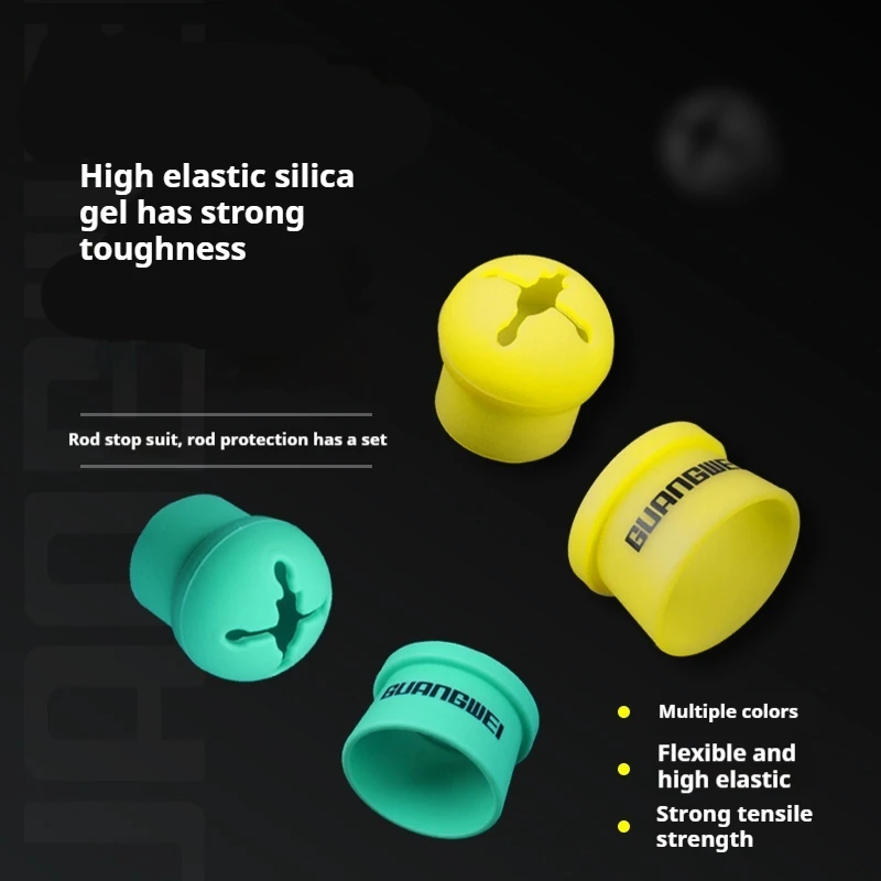 GW Silicone Rod Stopper And Back Plug Sleeve Fishing Rod Universal Anti-Slip Retaining Ring Rod Stopper Fixing Ring
GW Silicone Rod Stopper And Back Plug Sleeve Fishing Rod Universal Anti-Slip Retaining Ring Rod Stopper Fixing Ring