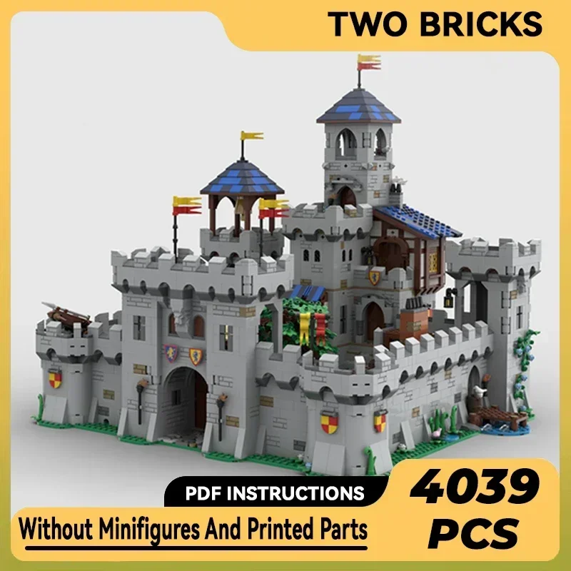 Medieval Fortress Model Moc Building Bricks Lion Warrior Castle Technology Modular Blocks Gifts Christmas Toys DIY Sets Assembly
Medieval Fortress Model Moc Building Bricks Lion Warrior Castle Technology Modular Blocks Gifts Christmas Toys DIY Sets Assembly