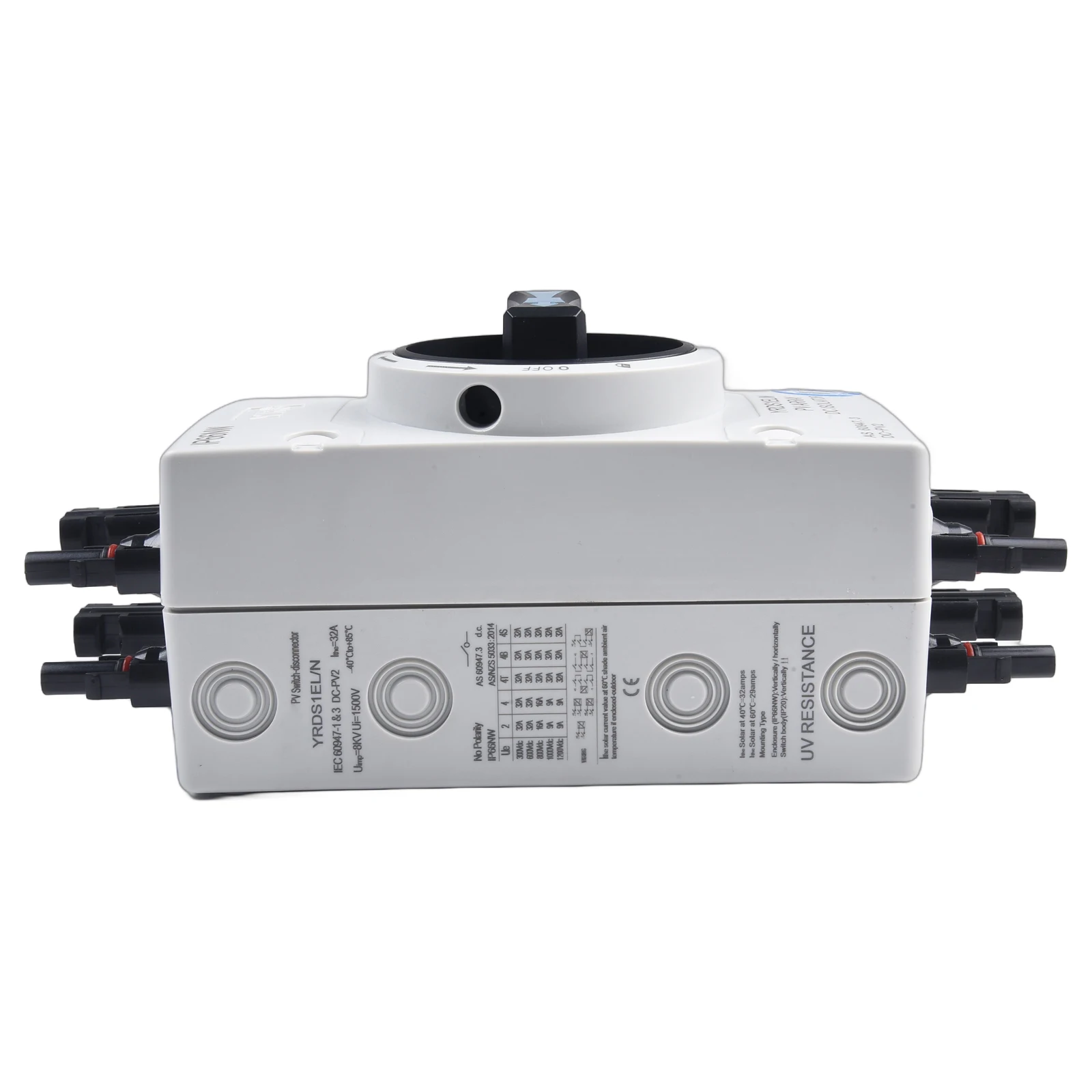Accessories Switch Waterproof Wall Mounting 1 Pcs ABS DC Disconnector For 2 Strings IP66 Main Switch Solar PV Switch
Accessories Switch Waterproof Wall Mounting 1 Pcs ABS DC Disconnector For 2 Strings IP66 Main Switch Solar PV Switch