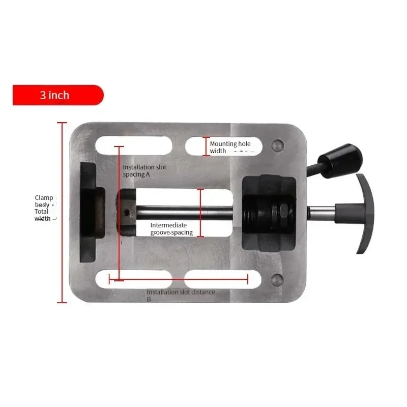 8 Inch Heavy Duty Quick Acting Drilling Machine Flat Jaw Piers, Guide Rod Precision Bench Drill, Fast Bench Drill Pliers
8 Inch Heavy Duty Quick Acting Drilling Machine Flat Jaw Piers, Guide Rod Precision Bench Drill, Fast Bench Drill Pliers