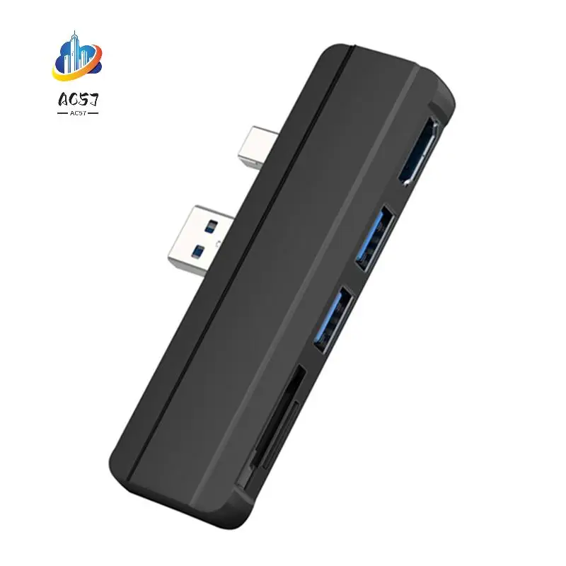 AC57-For Microsoft Surface Pro 6 Pro 5 Pro 4 Dock Hub 5 In 1 USB Docking Station With 4K -Compatible 2 Ports USB 3.0
AC57-For Microsoft Surface Pro 6 Pro 5 Pro 4 Dock Hub 5 In 1 USB Docking Station With 4K -Compatible 2 Ports USB 3.0