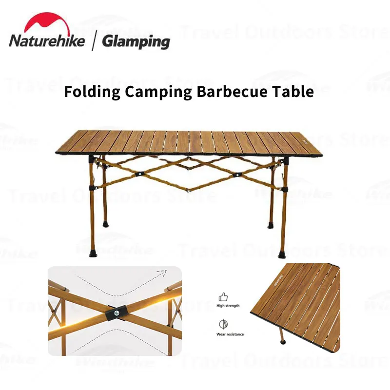 Naturehike Camping Retractable Folding Table Egg Roll Table 30kg Weight Capacity Portable Foldable Table Outdoor Picnic Table
Naturehike Camping Retractable Folding Table Egg Roll Table 30kg Weight Capacity Portable Foldable Table Outdoor Picnic Table