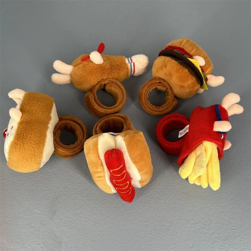The New Super Cute Hamburger French Fries Chicken Leg Plush Toy Wristband and Decorative Papa Ring Toy Are Perfect Gifts
The New Super Cute Hamburger French Fries Chicken Leg Plush Toy Wristband and Decorative Papa Ring Toy Are Perfect Gifts