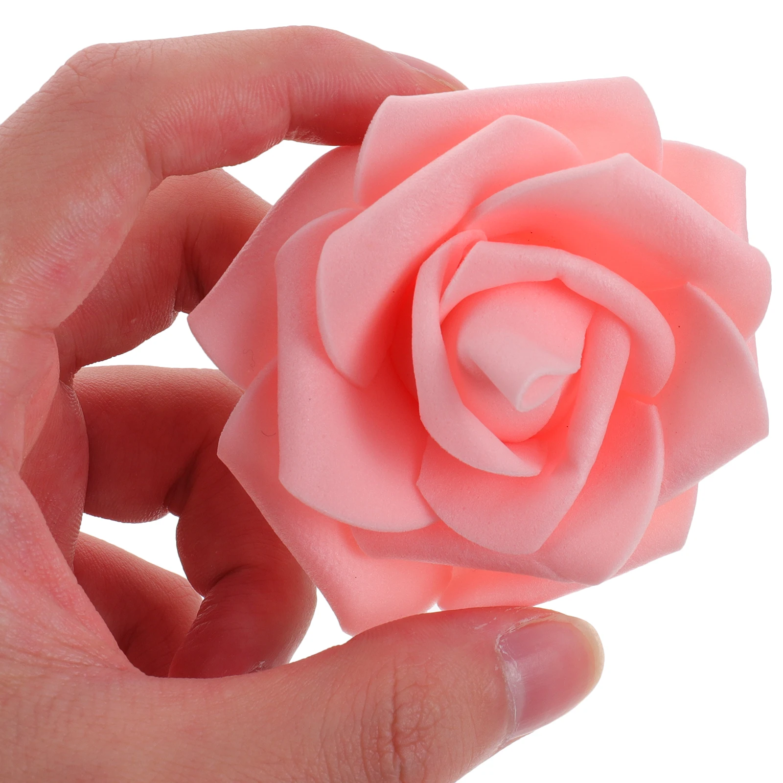 100 Pcs Simulation Rose Head Artificial Flowers Faux Heads for Crafts Pe Roses Bride Fake Decoration
100 Pcs Simulation Rose Head Artificial Flowers Faux Heads for Crafts Pe Roses Bride Fake Decoration