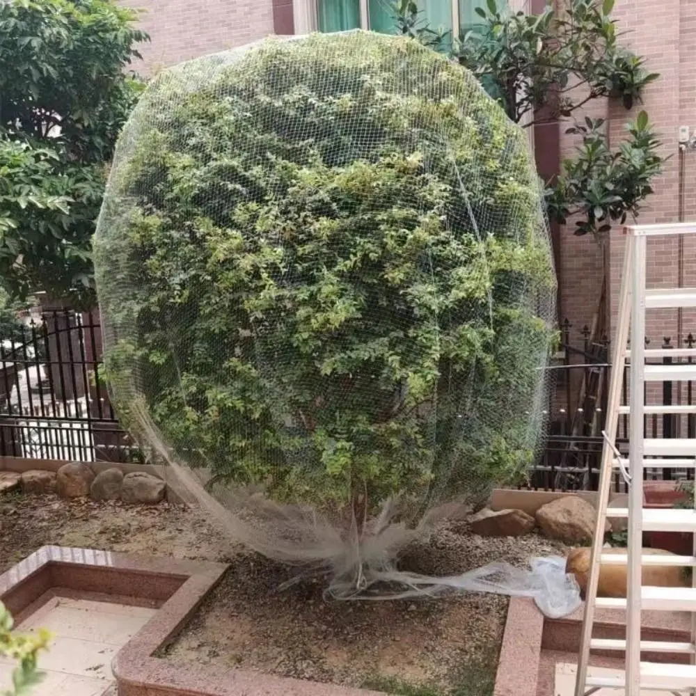 Gardening Net 4-10m Anti Bird Net White Mesh Insect Prevention Bird Protection Net Reusable Soft Fruit Tree Netting Fishpond
Gardening Net 4-10m Anti Bird Net White Mesh Insect Prevention Bird Protection Net Reusable Soft Fruit Tree Netting Fishpond