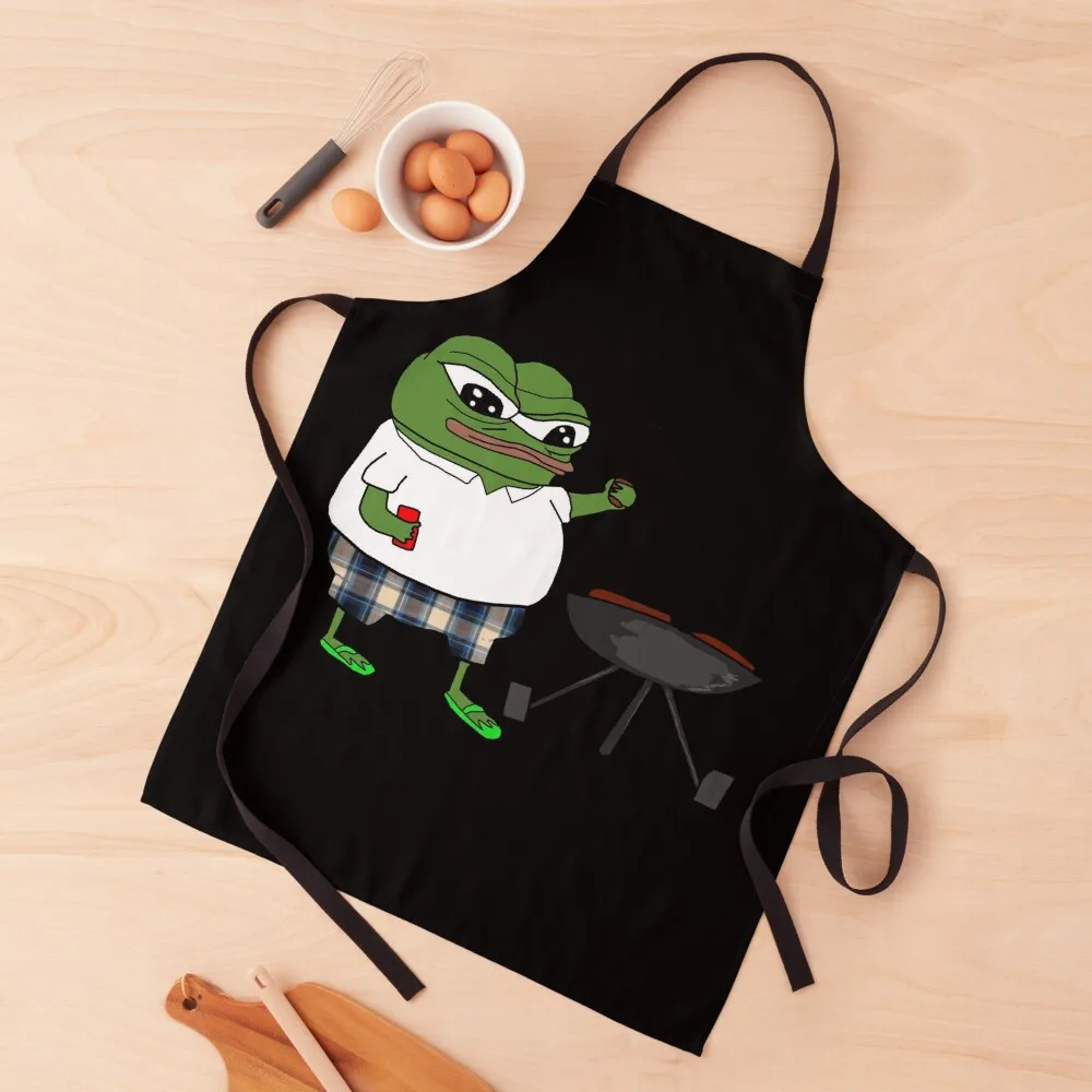 Pepe Grilling Barbeque Apu Apron Customizable Woman Things For Home And Kitchen innovative kitchen and home items Apron
Pepe Grilling Barbeque Apu Apron Customizable Woman Things For Home And Kitchen innovative kitchen and home items Apron