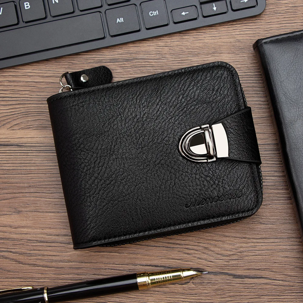 Мужской кошелек из натуральной кожи на молнии Lo Bule, большой емкости, держатель для карт для хранения документов, противоугонный кожаный зажим Bru
Мужской кошелек из натуральной кожи на молнии Lo Bule, большой емкости, держатель для карт для хранения документов, противоугонный кожаный зажим Bru