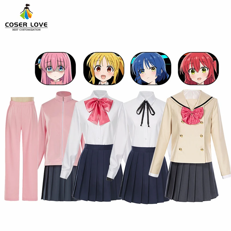 Bocchi the rock Hitori Gotou Nijika Ijichi Ryou Yamada Ikuyo Kita Косплей Костюм Хэллоуин Индивидуальная одежда
Bocchi the rock Hitori Gotou Nijika Ijichi Ryou Yamada Ikuyo Kita Косплей Костюм Хэллоуин Индивидуальная одежда
