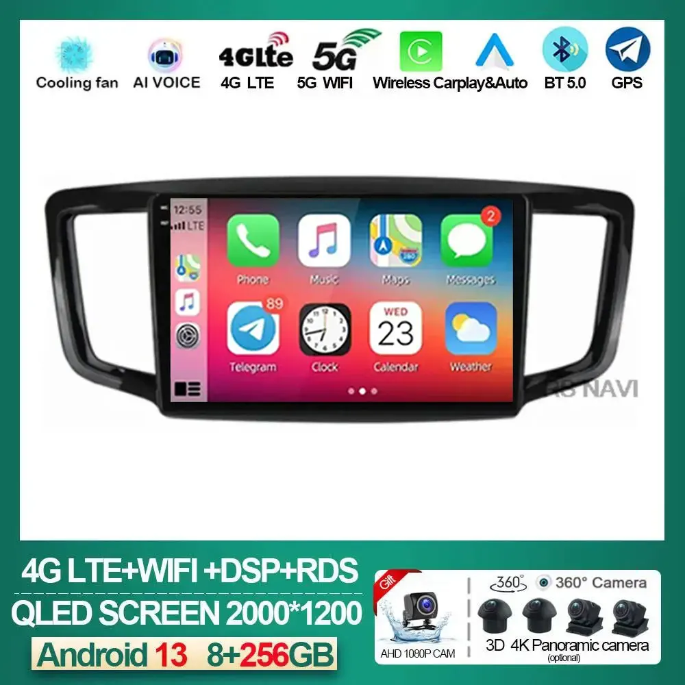 Android 13 Car Radio For Honda Odyssey 5 RC 2013 - 2019 QLED AutoRadio GPS Navigation Wireless Carplay Multimedia NO DVD
Android 13 Car Radio For Honda Odyssey 5 RC 2013 - 2019 QLED AutoRadio GPS Navigation Wireless Carplay Multimedia NO DVD