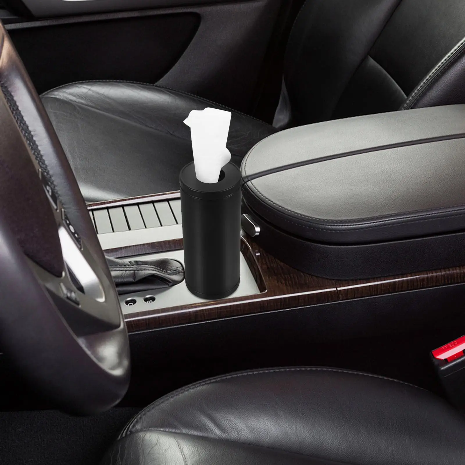 Car Tissue Box Holder Round Paper Towel Dispenser Black Refillable Container for Cup Car Travel Small Storage Solution
Car Tissue Box Holder Round Paper Towel Dispenser Black Refillable Container for Cup Car Travel Small Storage Solution