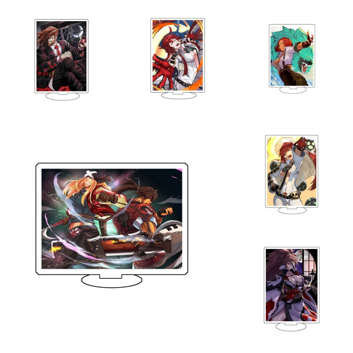 Guilty Gear Anime Figure Bridget Baiken Faust 15cm Acrylic Standing Sign Happy Chaos Character Model Desk Decor Keychain Gift
Guilty Gear Anime Figure Bridget Baiken Faust 15cm Acrylic Standing Sign Happy Chaos Character Model Desk Decor Keychain Gift