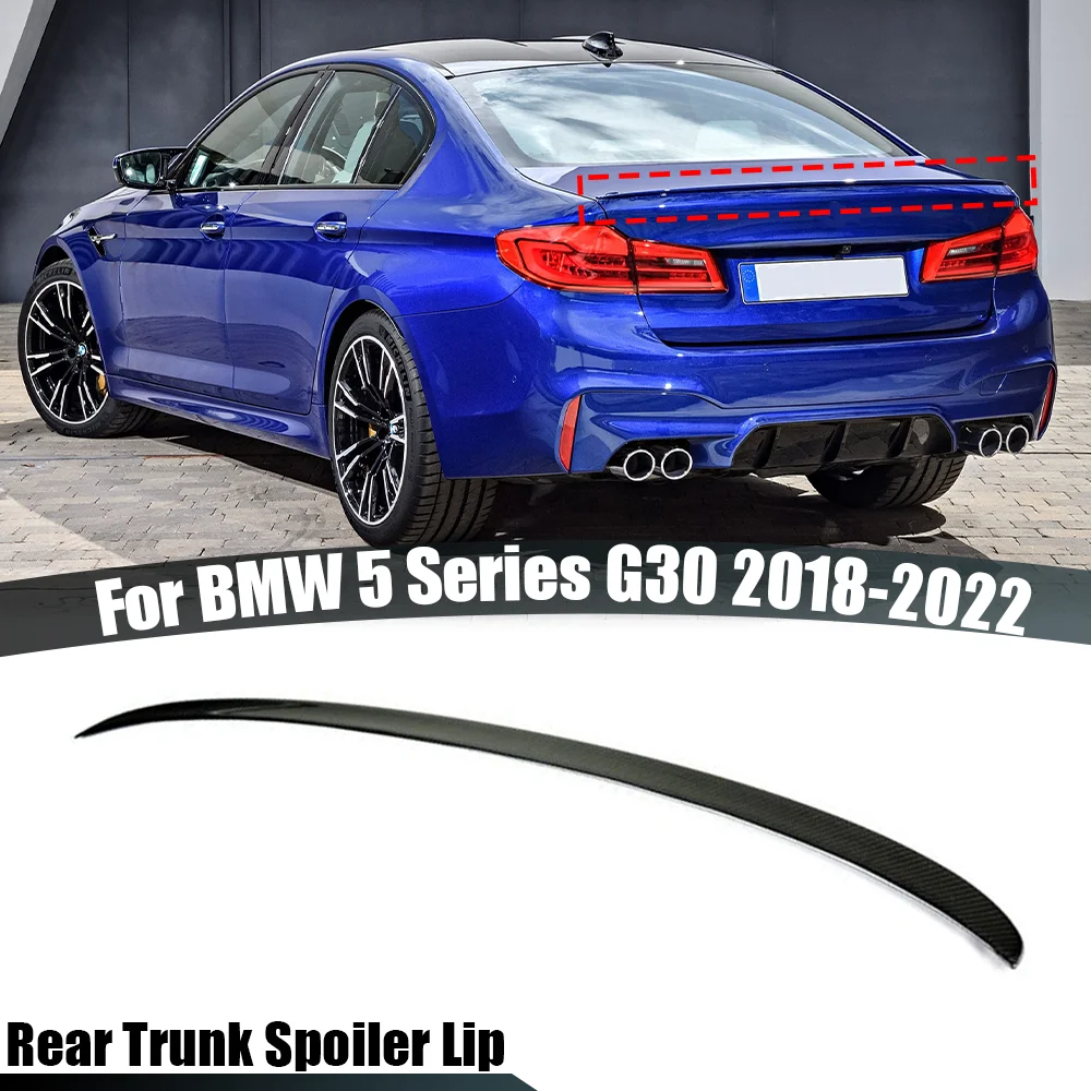 Rear Trunk Spoilers Wing Glossy Black / Carbon Look For BMW 5 Series G30 2018-2022 Car Styling Boot Lid Lip Tails Accessories
Rear Trunk Spoilers Wing Glossy Black / Carbon Look For BMW 5 Series G30 2018-2022 Car Styling Boot Lid Lip Tails Accessories