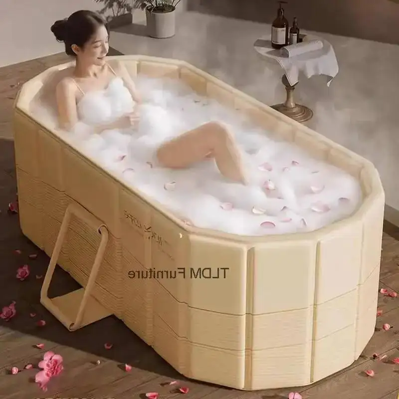Nordic Smart Portable Bathtubs Home Adult Folding Ice Bath Barrel Modern Temperature Constant Sweat Steaming Bath Barrel Hot Tub
Nordic Smart Portable Bathtubs Home Adult Folding Ice Bath Barrel Modern Temperature Constant Sweat Steaming Bath Barrel Hot Tub