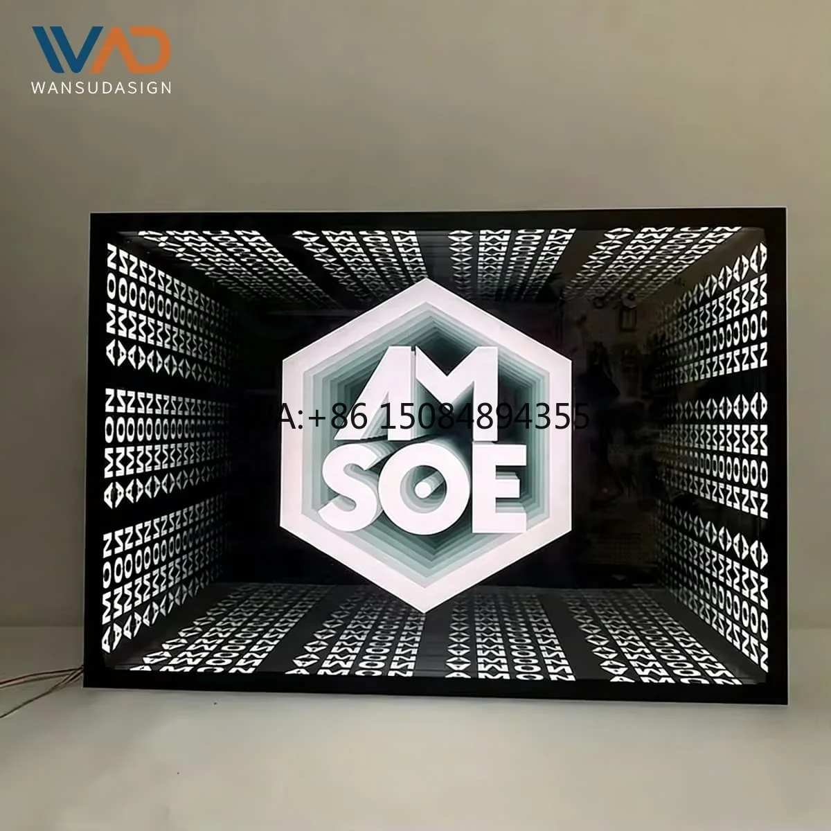 Factory Price Wall Sign 3D Led Neon Sign Infinity Mirror Light Infinite Mirror Electronic Sign for KTV
Factory Price Wall Sign 3D Led Neon Sign Infinity Mirror Light Infinite Mirror Electronic Sign for KTV